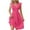 1-pink dresses for women, variant on Womens Summer V-Neck Ruffle Cap Sleeve Dress Casual Shift Mini Dress Summer Dresses A Line Smock Short Dress Green,L
