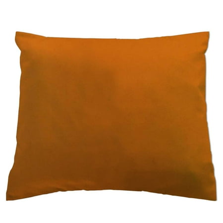 Sheetworld Baby Pillow Case Burnt Orange Jersey Knit Walmart Com