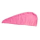 thumbnail image 1 of Toallas de microfibra para secar el cabello, secado rápido, para cabello largo (rojo rosa), 1 of 7