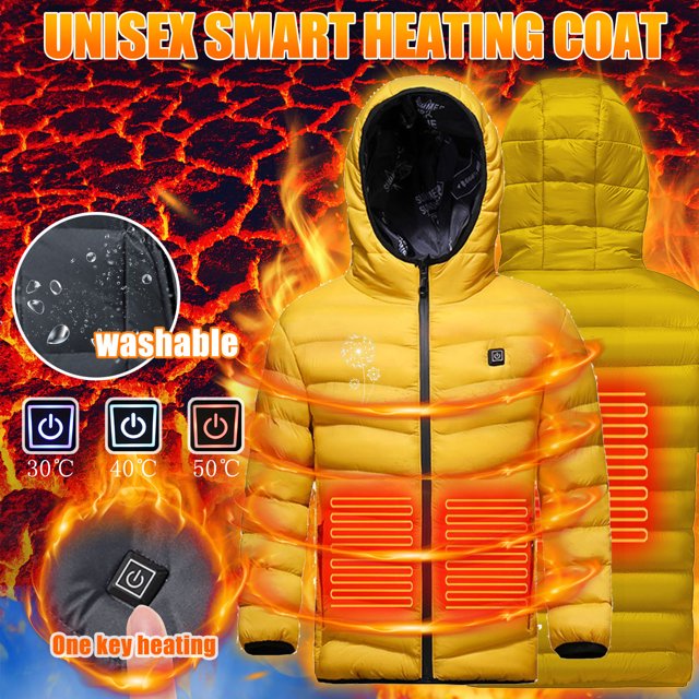 Baby Boy Clothes USB Intelligent Constant Temperature Heated Windproof Plus Size Coat For Children Winter 3 Heated Jacket Coat Clothes for Teens on Clearance
