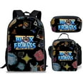 thumbnail image 1 of 3 Pc ROBLOX GAME ROBLOX Fun Campus Backpack, Unisex School Start Adjustable Backpack, Fan Gift-week, 1 of 4