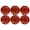 Color:brown, variant on 6 Pieces Fall Themed Hanging Paper Lanterns Thanksgiving Celebration Ornament Handmade Birthday Party Decoration