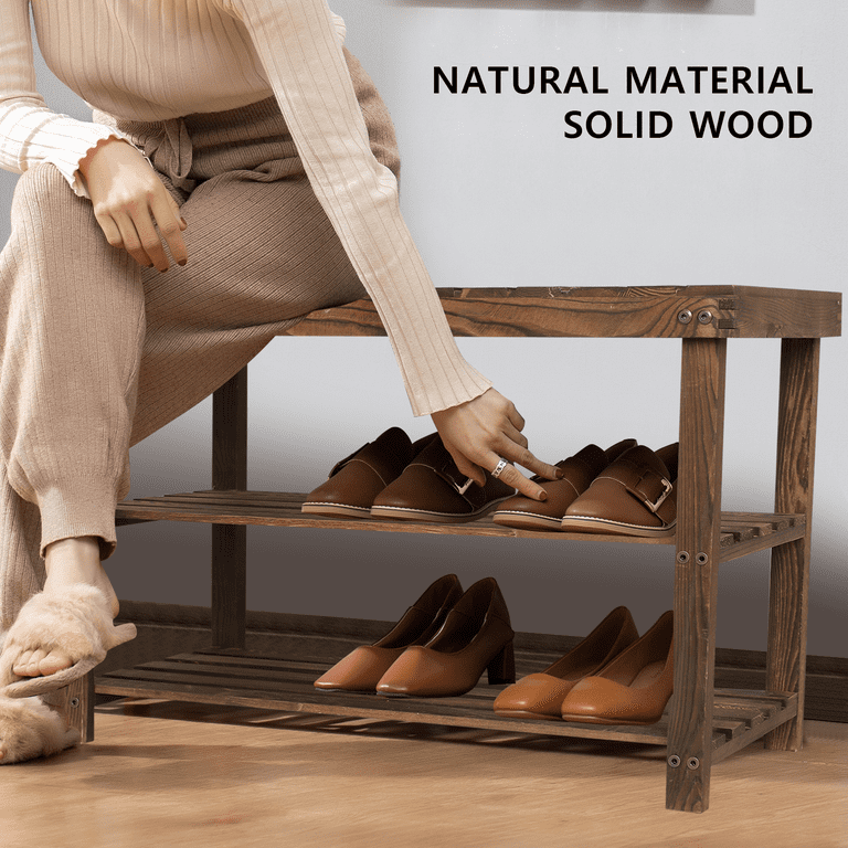 Walmart shoe rack wood sale