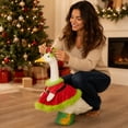 thumbnail image 6 of XGFHYJEH Proch Goose Outfits, Garden Yard Lawn Porch Goose Clothes for Christmas, Goose Costume Clothing, Goose Outfit for 23'' Proch Goose Outdoor Outside Patio Decor, 6 of 6