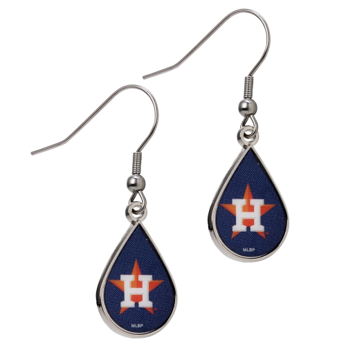 Houston Astros WinCraft Tear Drop Dangle Earrings - No Size
