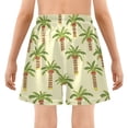 thumbnail image 5 of joogoo Green Coconut Tree Boys Swim Trunks Beach Swimsuit Shorts Boxer 12-13Y, 5 of 8