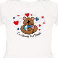 thumbnail image 4 of Inktastic 2 Homes 1 Heart Guatemala Boys or Girls Long Sleeve Baby Bodysuit, 4 of 5