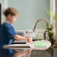 thumbnail image 5 of Syenll 2 Pack Soap Dish with Drain, Double Layer Plastic Draining Soap Holder for Bathroom Shower Kitchen (Pink), 5 of 8