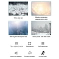 thumbnail image 4 of Pram Rain Cover Universal Stroller Rain Cover EVA Clear Baby Pram Rain Cover Rainproof Waterproof Windproof Cover, 4 of 8