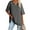 Dark Gray, variant on Women's Oversized T Shirts Half Sleeve V Neck Loose Tops Tee