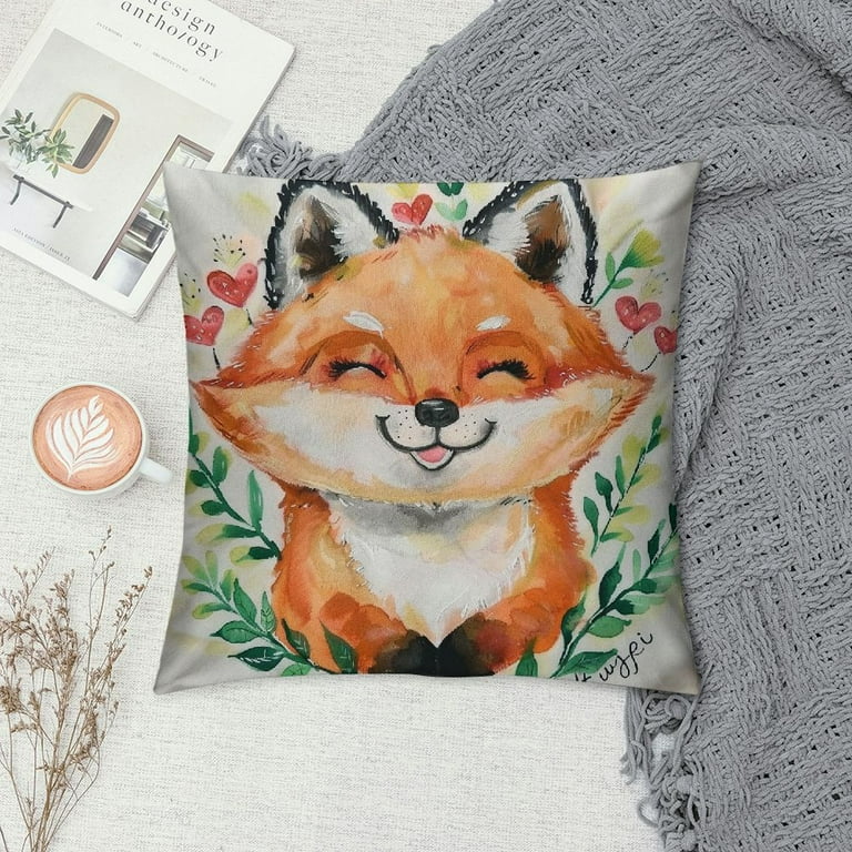 Fox pillow case online