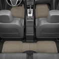 thumbnail image 2 of Dark Beige Car Floor Mats - Deep Dish Rubber Car Mats, All Weather Floor Liners for Cars SUV Trucks, Cute Automotive Floor Mats, 2 of 10