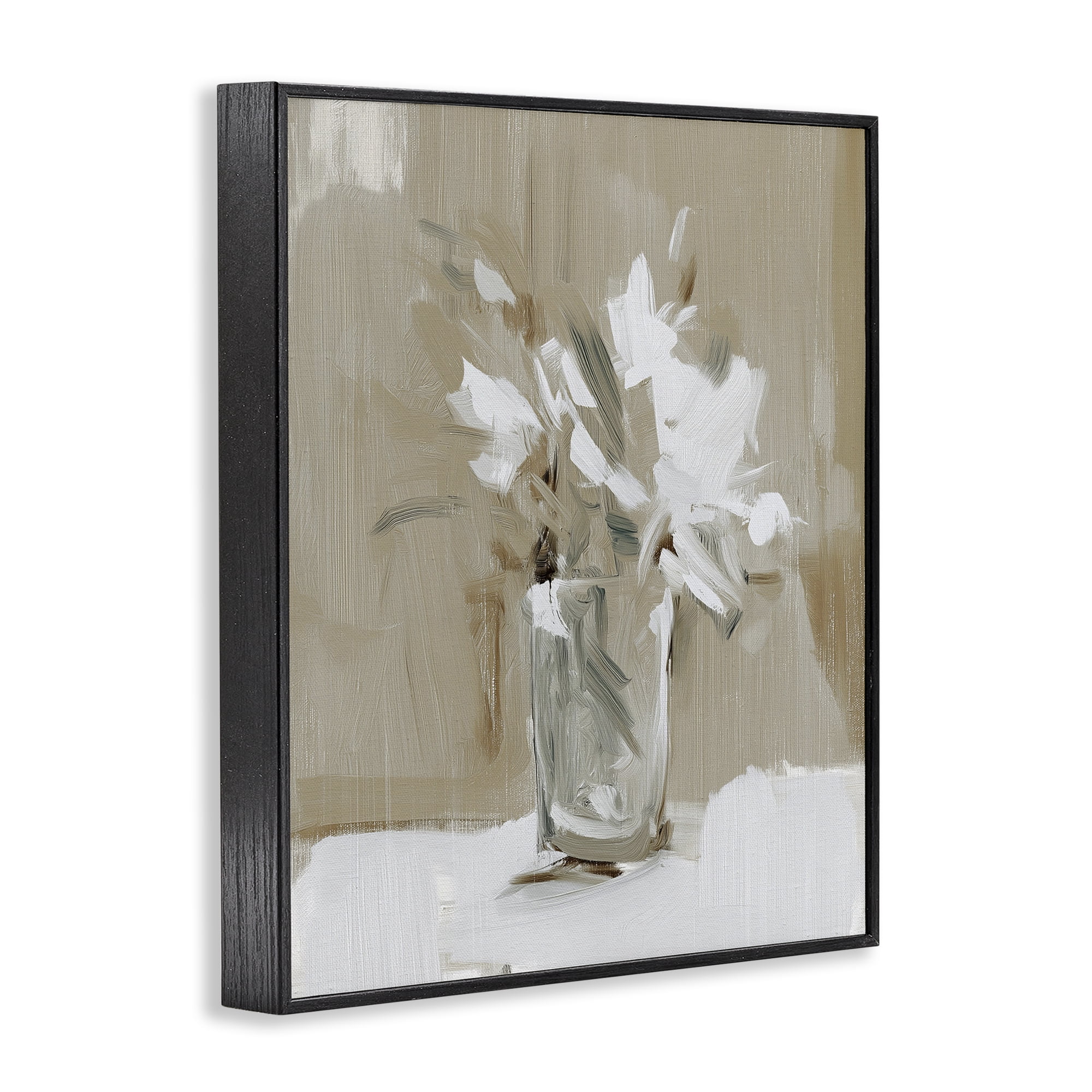 Stupell Industries Pure Forms Still Life Black Framed Giclee Art, design by Svetlana Aleynikova