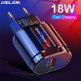 thumbnail image 2 of USLION Quick Charge QC 3.0 USB US EU Cargador Universal para teléfono móvil Cargador de pared Adaptador de carga rápida para iPhone Samsung Xiaomi Tan Jianjun unisex, 2 of 2