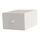 thumbnail image 5 of Caja de almacenamiento de escritorio apilable para oficina, dormitorio, contenedor de artículos diversos, lisa y redonda 20 cm x 15 cm x 10 cm, 5 of 7