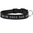 thumbnail image 4 of HUGFEGWE Personalized ID Collar for Dogs, Customize Dog Collar with 10 Embroidery Thread Colors Name and Phone Number, Personalized ID Pet Collar U2537-30135, 4 of 7