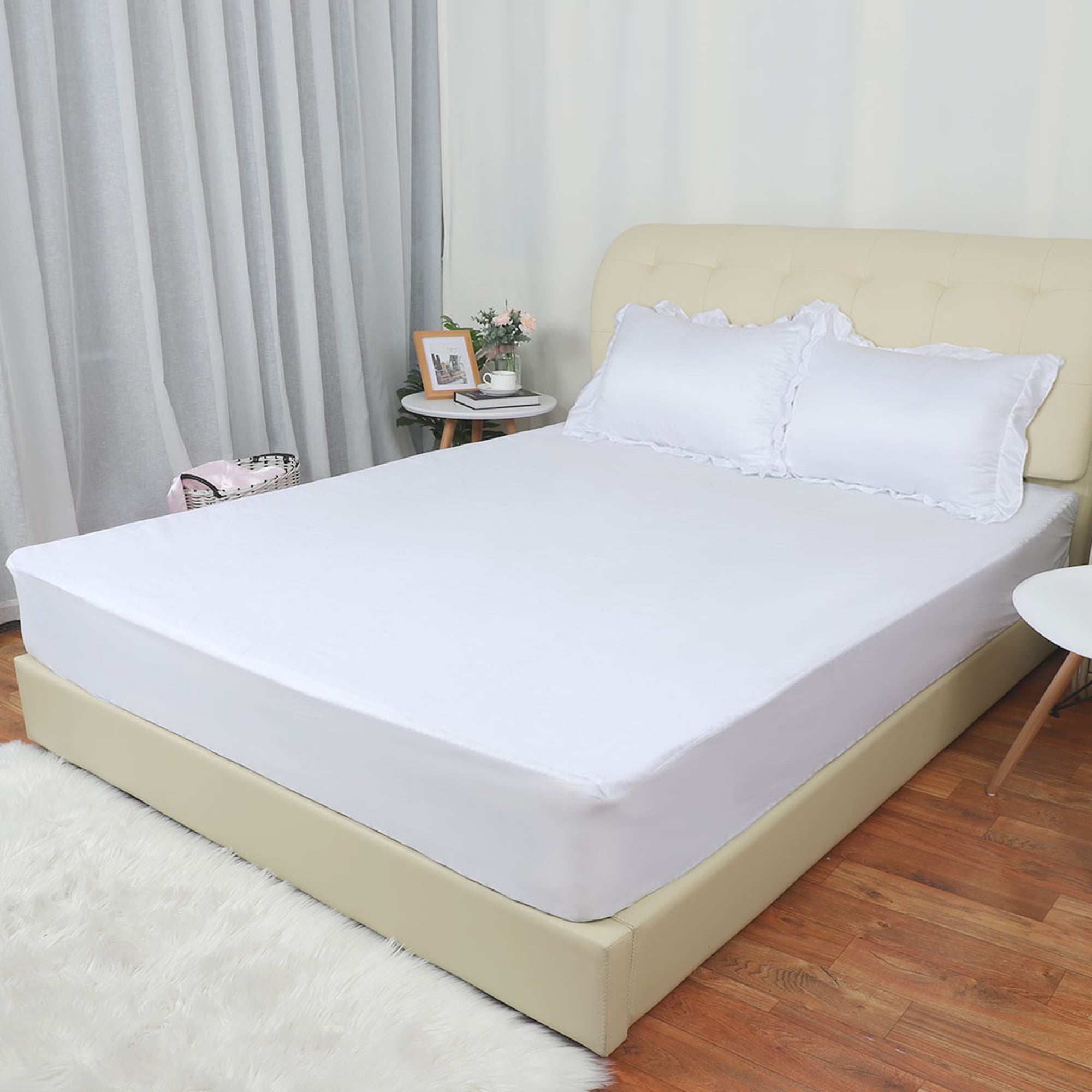 Unique Bargains Waterresistant Mattress Pad Protector
