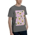 thumbnail image 2 of Bingfone Different Avocados Men'S Loose Fit Short-Sleeve Pocket T-Shirt, 2 of 7