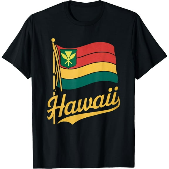 Kanaka Maoli Native Hawaiian Islands Hawaii Flag T-Shirt