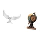 thumbnail image 5 of Estatua De ángel Con Forma De Globo Terráqueo, Figura De Resina, Escultura Moderna, Adorno Decorativo, Reloj De Mesa, Arte Coleccionable, Artesanía Para Oficina, Inauguración De La Casa,, 5 of 8