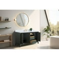 thumbnail image 4 of Vanity Art 60" Single Freestanding Bathroom Vanity with Sink and Engineered Marble Top, 4 of 10