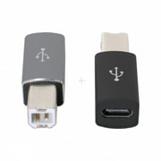 FVH 2pcs USB-C Type C to Midi Adapter Converter Lectronic Musical Instrument for Midi Keyboard Phone Tablet