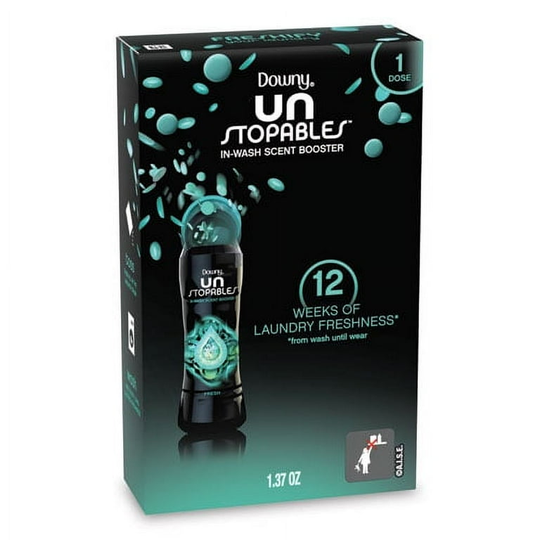 Unstopables In-Wash Scent Booster Beads, For Coin Vending Machines, Fresh Scent, 1.37 oz Canister, 156/Carton Unstopables In-Wash Scent Booster Beads, For Coin Vending Machines, Fresh Scent, 1.37 oz Canister, 156/Carton