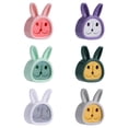 thumbnail image 2 of Miangastore Wall Mount Hand Towel Hook Rabbit Shaped Abs 6Pcs 2In, 2 of 9