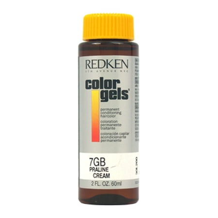 - Redken Color Gels Permanent Conditioning Haircolor 7Gb - Praline Cream, 2 Oz