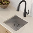 thumbnail image 3 of Fregadero de cocina Kraus Standart Pro Undermount de acero inoxidable de 17 pulgadas, 3 of 7