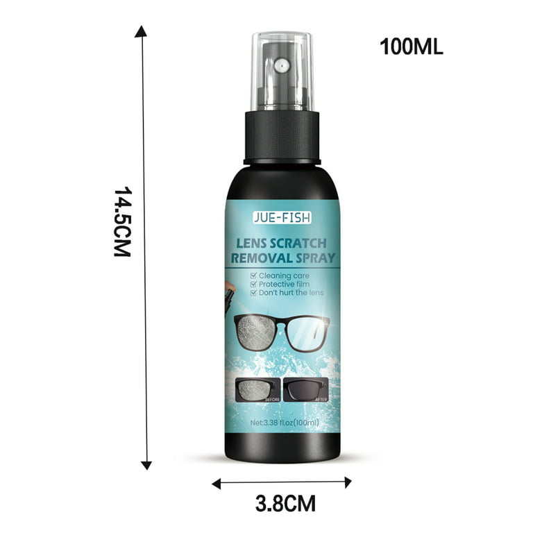Lens Scratch Removal Spray Fast-acting And Powerful Compatible With Safety  Glasses Screens Monitors Excellent