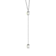 thumbnail image 2 of Angara Collier Péridot Naturel - Collier Style Lariat Péridot Rond 1.1 ct en Platine pour Femmes, 2 of 8