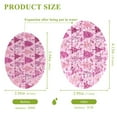 thumbnail image 2 of 3 Packs of Wood Pulp Cotton Dishwashing Sponge 3.54x2.56 Inch Dishwashing Sponge Household Cleaning Sponge Kitchen Utensils Clean Use Beautiful Pink Christmas Little Green Dinosaurtree, 2 of 7