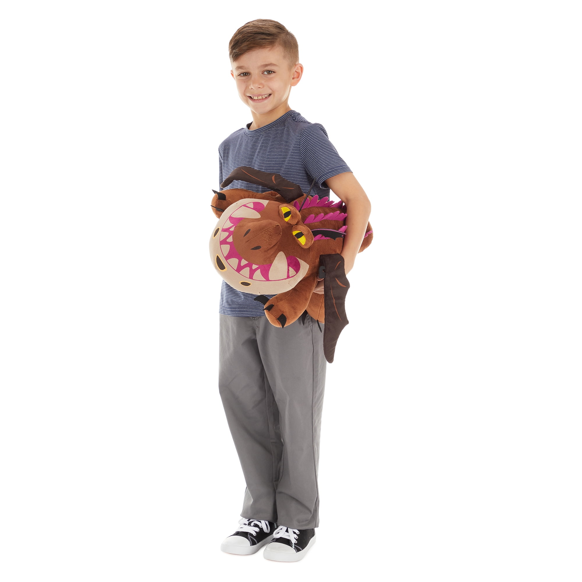 How to Train Your Dragon Meatlug Kids Plush Bedding Cuddle and Decorative Pillow Buddy