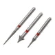 thumbnail image 2 of Juego de fresas diamantadas de alta velocidad para odontología, 5 piezas de acero inoxidable y polvo de esmeril, ideal para corte, pulido y corrección dental., 2 of 6