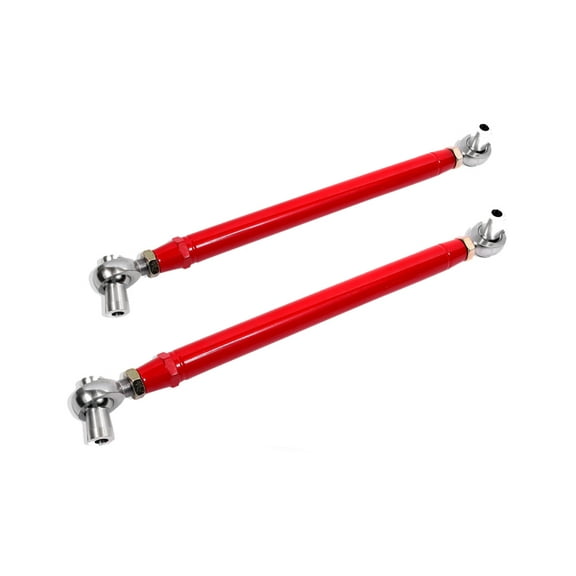 BMR 82-02 3rd/4th Gen F-Body Camaro Double Adj. DOM Lower Control Arms Rod Ends - Red - LCA344R
