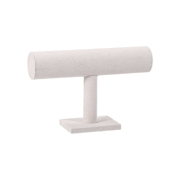 Sonducket Estante para pulseras, estante para pendientes, soporte de exhibición duradero puro, soportes de multifuncionales para maquillaje, Ropa, zapatos y accesorios Miscelánea pelusa beige Sonducket AP016228-01