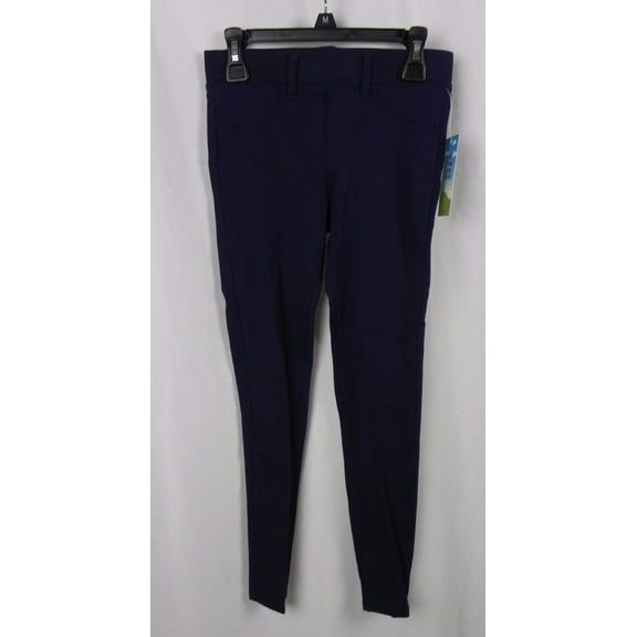 Alpine Design Girl's Navy Blue Skinny Pants Size M 8 (s1-57) NAVY BLUE