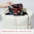 thumbnail image 6 of Graffiti Velvet Portable Earring Organizer with Removable Compartment - Gift Jewelry Box/Jewelry Boxes - Jewelry Display, 6 of 7