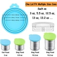 thumbnail image 3 of Tapa de silicona para latas de comida para perros y gatos, 3 of 7