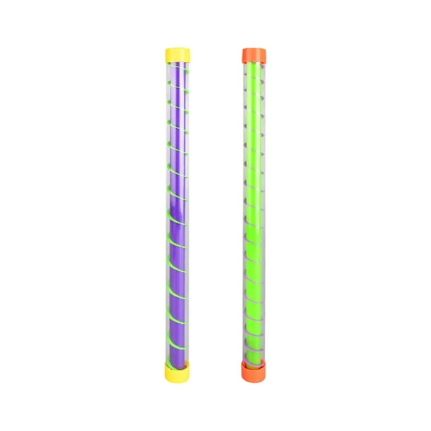 2 uds tubo de gemido fabricante de ruido novedad hacer sonido divertido juguete de broma tubos de sonido juguetes para recuerdos de fiesta , Espiral BLESIY Generador de ruido para fiestas