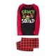 thumbnail image 2 of Conjuntos de pijamas navideños familiares a juego Grinch 2024, pijama de Grinch con parte superior y pantalones de pijama a cuadros, pijama de Grinch para niños y adultos para la familia, Mujer S, 2 of 4