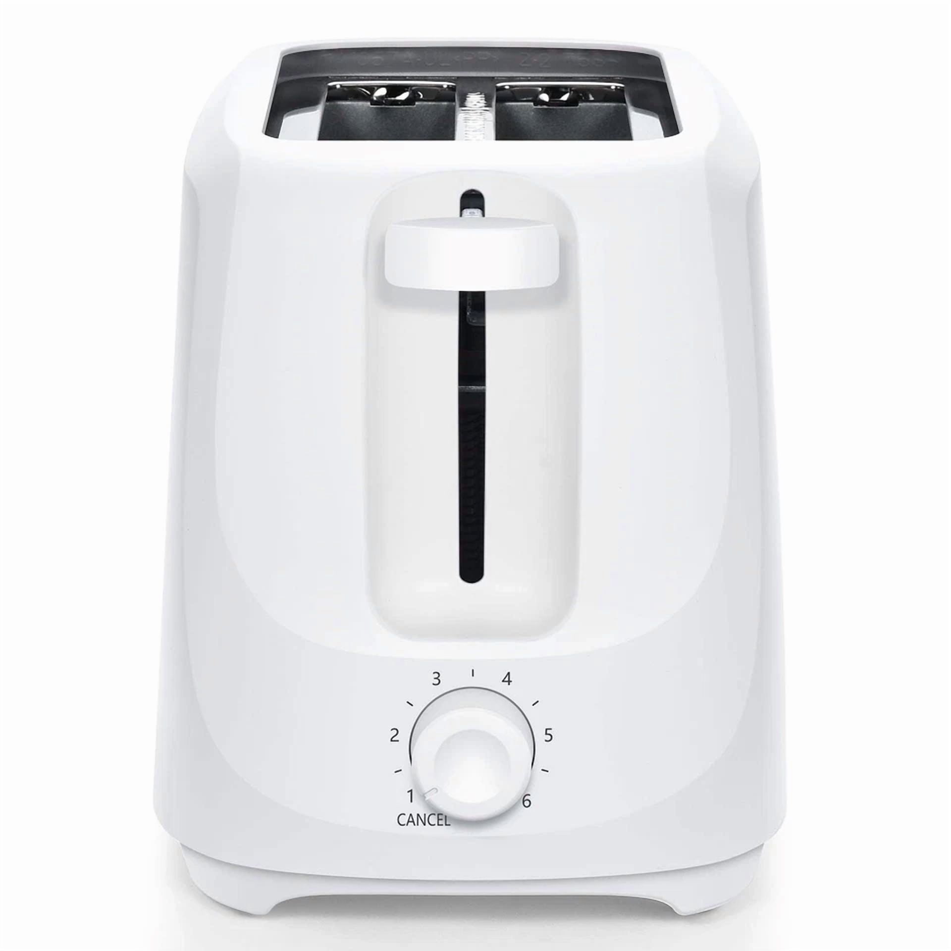 KNACK - 2-Slice Toaster, Arctic White(Ca Does Not Deliver)