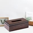 thumbnail image 7 of Tissue Box Holder with Magnetic Lid - Tissue Box Cover Wood Tissues Box Cover -Modern Farmhouse Decor Facial Tissue Holder on Table and Bathroom, 7 of 7