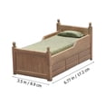 thumbnail image 2 of 1 Uds. Mini modelo de cama, 2 of 3