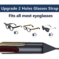 thumbnail image 2 of Adjustable Eyeglass Strap - No Tail Sunclass Strap - Eyewear String Holder - 13in, 2 of 3