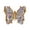 White, variant on Joernso Manicure Decoration Strong Luxury Alloy Butterfly 3D Rhinestone Nail Art Decorations for Women