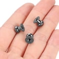 thumbnail image 4 of 24pcs 0.26'' x 0.31'' Mini Round Knobs, Small Drawer Pulls, Cabinet Knobs Handles Pulls, Gray, 4 of 6