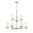 thumbnail image 2 of 9 Light Chandelier-Brushed Nickel Finish    -Traditional Installation Minka Lavery 4099-84, 2 of 3