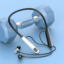 Sleep Earbuds Bluetooth 5.4 in Ear Light-Weight Headphones, Mini Sleep Headphones Small Design for Side Sleepers, 47H Playtime with Charging Case, Clear Calls Earphones,White